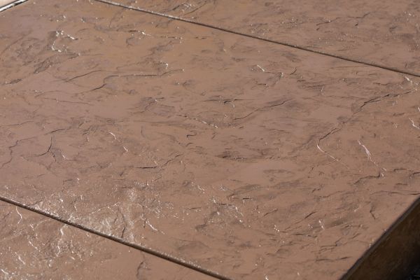 Concrete Patio Staining in Santa Barbara