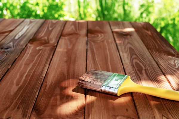 Patio Floor Staining in Santa Barbara