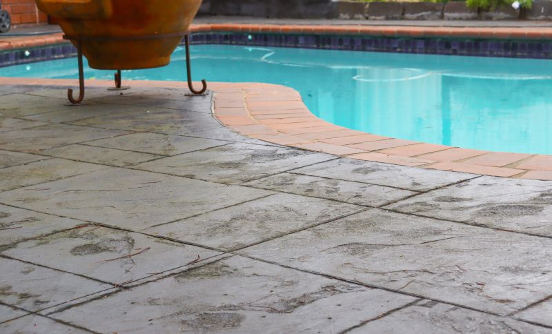Textured Pool Surround